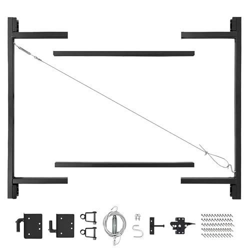 Adjust-A-Gate Steel Frame Gate Building Kit, Fits...