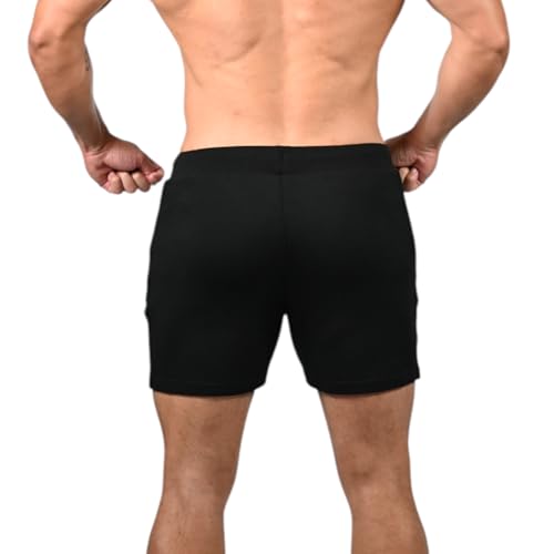 Men’s 100% Merino Wool Training Shorts – 5" Inseam – Athletic Fit (Runs Small, Size Up) Breathable Odor-Resistant4