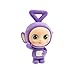 Teletubbies 4-Pack Set with Tinky Winky, Dipsy, Laa-Laa, Po 2.5-inch Flocked Cheebee Collectible Figures