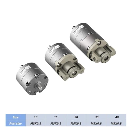 Cylindre rotatif à palettes CRB2BW pour automatisme industriel - 3