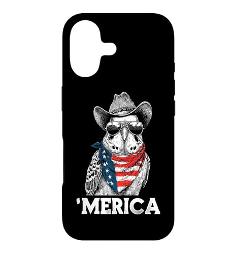 Budgie Parrot �A�����J���� �o���_�i �J�E�{�[�C�n�b�g �T���O���X �X�}�z�P�[�X iPhone 17 �p