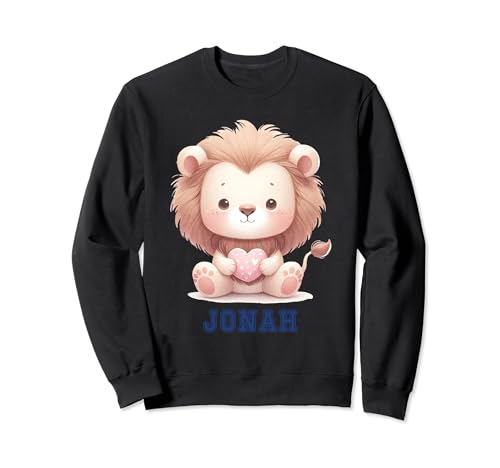 Jonah Baby Lion Baby Boy Name Sweatshirt