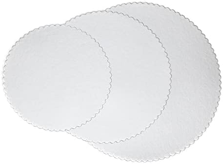 Ovtai Acryl Tortenunterlage 30cm Rund - 2 Stück Wiederverwendbare Cakeboards Für Torten & Kuchen