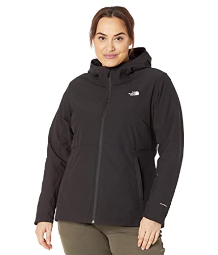 THE NORTH FACE Women's Shelbe Raschel Hoodie, TNF Black, X-Small