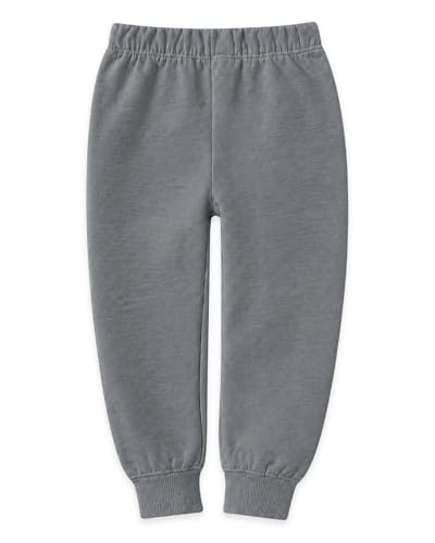 Image of Kuchipoo Boys and Girls Cotton Joggers Combo | Soft Elastic Waist | Cute Animal Prints | Everyday Wear | Pack of 6