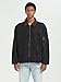 CLOAKA Bomber Jacket for Men Fall Spring Lightweight Streetwear Oversized Casual Stylish Cotton Zip Up Coat Fashion Hip Hop Buttoned sleeves with Multiple pockets Black M
