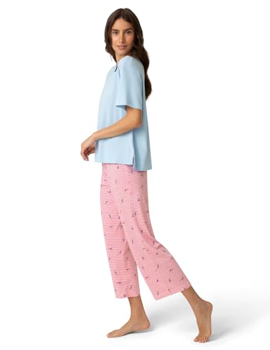 Image of HUE Women's Cotton Candied Pajama Loungewear 100% Cotton Sleepwear