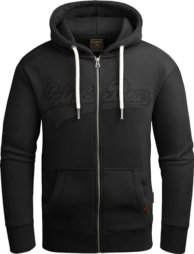 Sweat à capuche zippé homme Grin&Bear GEC604 pour le week-end