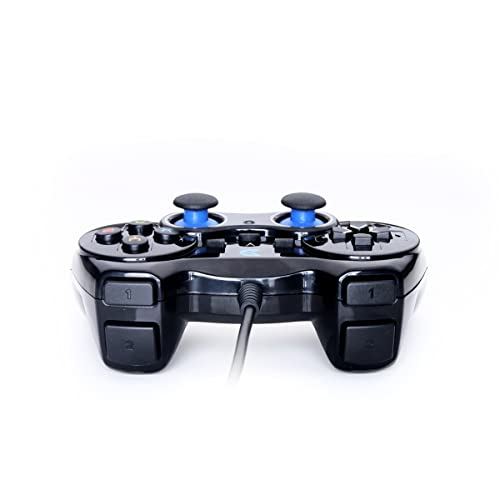 IFYOO ZD-V+ Vibration-Feedback USB Wired Gamepad Controller Joystick Support PC(Windows XP/7/8/8.1/10) & PS3 & Android (PS architecture) - [Black]