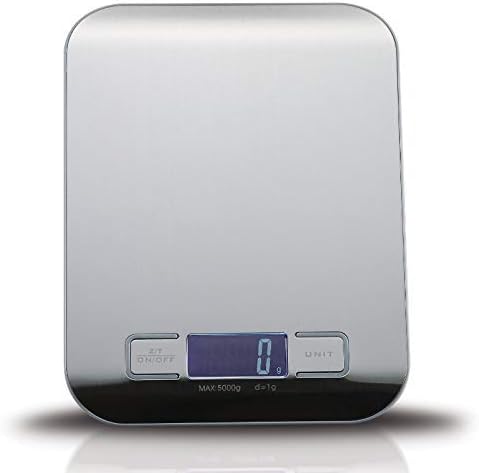 Household Kitchen Scale 5kg/11lb Digital Cooking Food Diet Postal Weight Balance Measuring Tools 5000g Electronic,A (A)