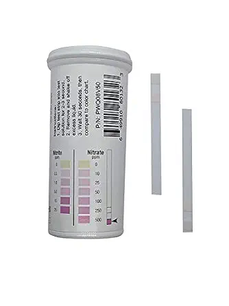Bartovation Nitrite 0-25 ppm & Nitrate 0-500 ppm Test Strips, 50-Pack