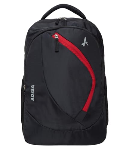 Image of ADISA Laptop Backpack for Men and Boys - College Bag with Padded Laptop Compartment upto 15.6 inch for Office, Travel, School - Casual Laptop Bag Pack