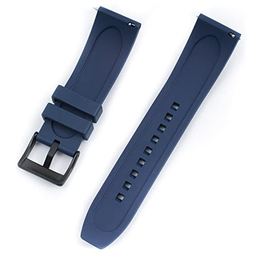 Image of StrapHabit Quick Release Rubber Watch Strap Band FKM 20mm 22mm 24mm