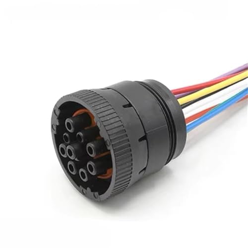 �����ԃZ���T�[�v���O 9P �I�[�g�~�`�d�C�P�[�u���R�l�N�^ ���X �I�X ���C���[�n�[�l�X HD16-9-1939P J1939 HD16-9-1939S(Female)