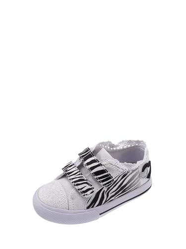 Baskets Chicco fille blanc pour simplifier l'autonomie en taille 25