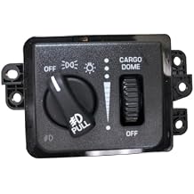PT Auto Warehouse HLS-3852 - Headlight Switch - with Fog Lights Replaces 56045537AB, 56045537AC