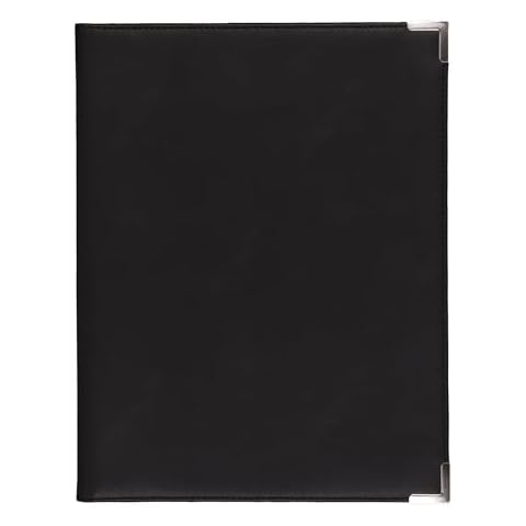 Samsill Classic Faux Leather Padfolio Cover