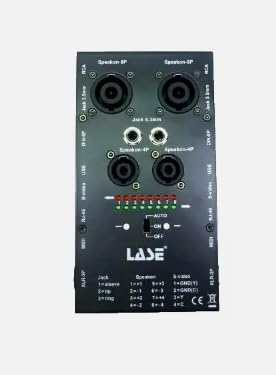 LASE Pro-Audio 11-in -1 Multi-Cable Tester Speakon USB XLR DIN-8P 1/4" 3.5mm RCA