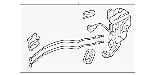 BIG TIGER PARTS Genuine OEM 81310-2T030 LATCH & ACTUATOR ASSY-FRT DR,LH / 813102T030 for select HYUNDAI KIA models