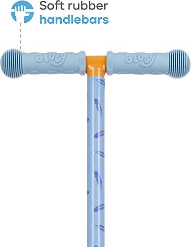 image for Voyager Bluey 3D Kick Scooter for Kids, Self-Balancing 3 Wheeled Light