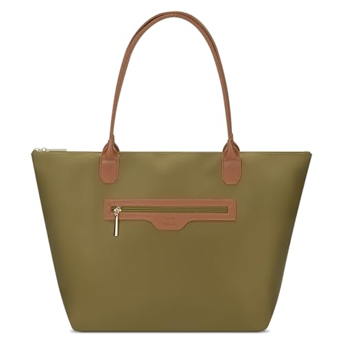 Terrae Haloise Zippered Nylon Tote