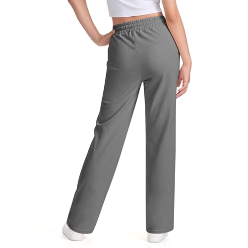 Girls Sweatpants Straight Leg Pants High Waisted Yoga Pants Baggy Joggers Casual Workout Pant Fahion Fall Clothes4