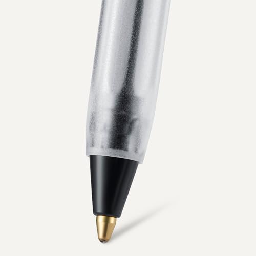Image of Amazon Basics Ballpoint Pens, Medium Point 1.0mm, Black Ink, 144-Pack