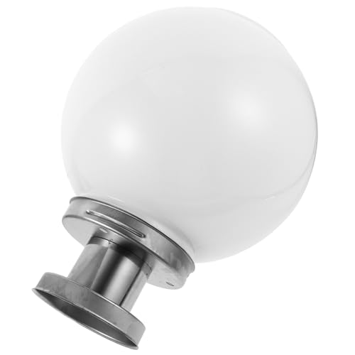 Housoutil Lampada Solare da Esterno Sfera per Parete Cortile Giardino Luce Energia Solare con Alta Tenuta e Facile Installazione Illuminazione Sicura e Ecologica per Esterni