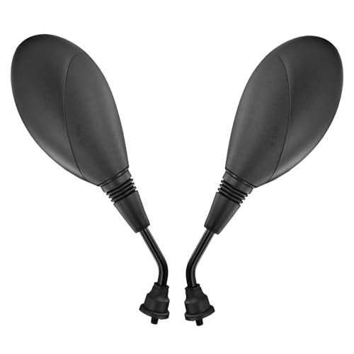 HIAORS 8mm GY6 Scooter Rearview Mirrors for TaoTao Znen Lance Peace JCL Roketa Jonway Bashan ATM50 CY50A 50cc 70cc 110cc 125cc 150cc Chinese Moped Elite 50 Bike Parts