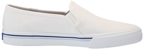 Image of Keds Womens Double Decker Canvas Slip On Sneakers Shoes Casual - Black
