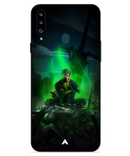 Image of Premium Anime 1 Case for Samsung Galaxy A70s (Glossy Finish) Soft-Touch Metal TPU Back Cover, Shockproof, Designer, Aesthetic Mobile Phone Case
