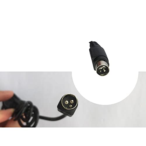 Gitru 24V 2.5A 3 Pin 60Watt Power Supply Adapter Replacement for POS Thermal Receipt Printer,pc,Black