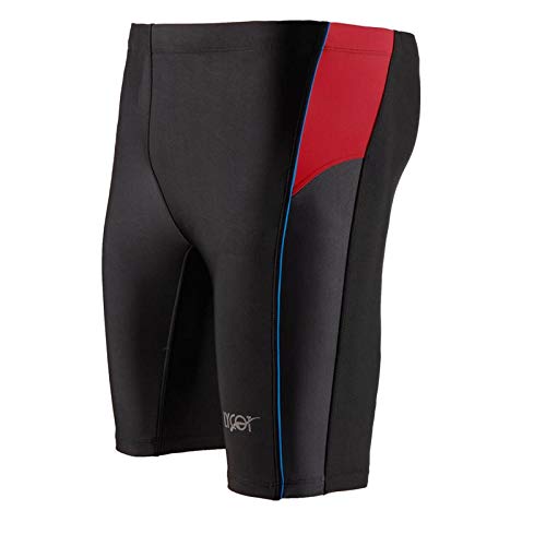 Buy Lycot Men's Lycra Jammer Pattern Swimwear (Size M,Color Black