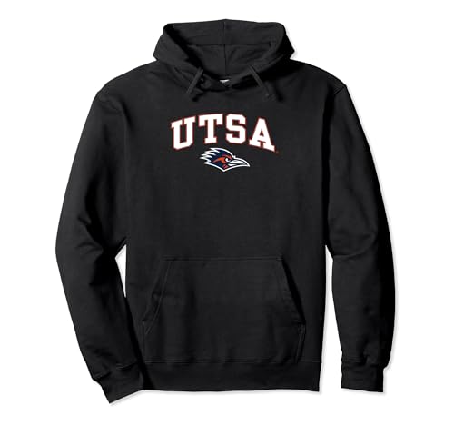 Texas San Antonio Roadrunners Arch Over Logo Pullover Hoodie