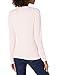 Amazon Essentials Women's Lightweight Cable Crewneck Sweater, Long Sleeve (Available in Plus Size), Light Pink, Large