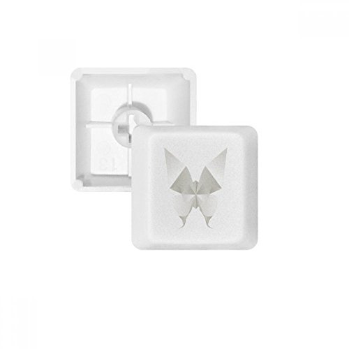 Clavier PBT Blanc Papillon touches origami oem haut de gamme