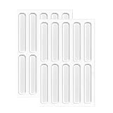 Fácil de usar: estas tiras amortiguadoras para muebles son autoadhesivas y se pueden pegar fácilmente en vidrio, madera, metal, plástico y otras superficies de muebles. Incluso si la almohadilla amortiguadora se utiliza durante mucho tiempo, no se cae fácilmente.