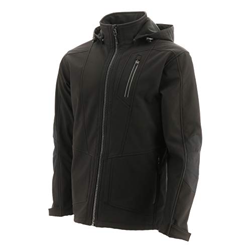 Caterpillar Men's Triton Soft Shell Jacket, Black, XL