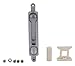 C.R. LAURENCE DL2210A14 CRL Aluminum 1/4" Offset Flush Bolt