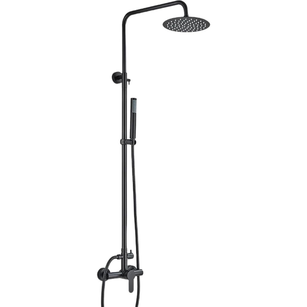 Robinet de douche à poignée unique avec mélangeur eau chaude froide efficace