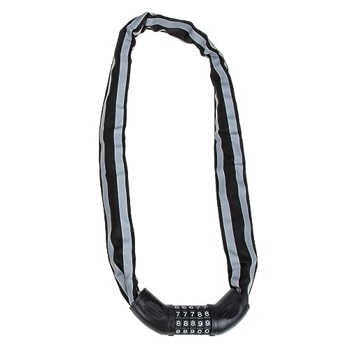 Verrou de vélo à chaîne antivol et serrure multifonction portable pour VTT route