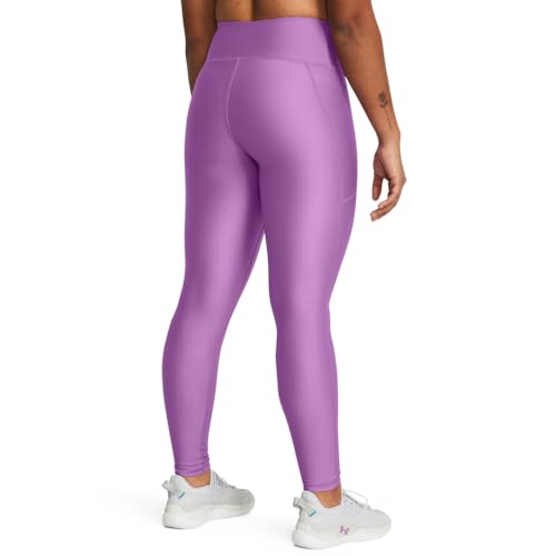 Image of Under Armour Womens HeatGear Armour High Waisted Pocketed No-Slip Leggings