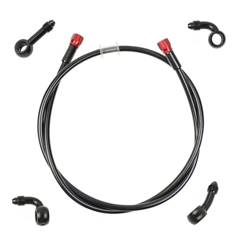 Tuyau de frein tressé acier 1700mm pour scooter et moto