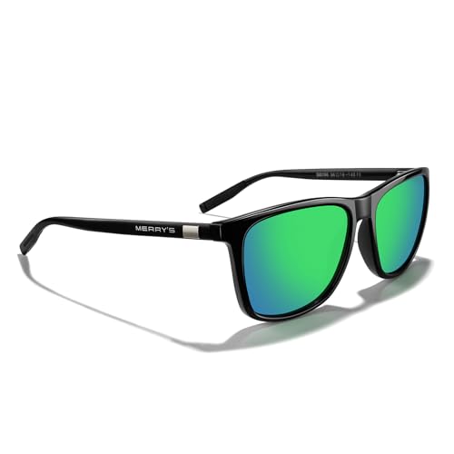 Image of MERRY'S Unisex Polarized Aluminum Sunglasses Vintage Sun Glasses For Men /Women S8286