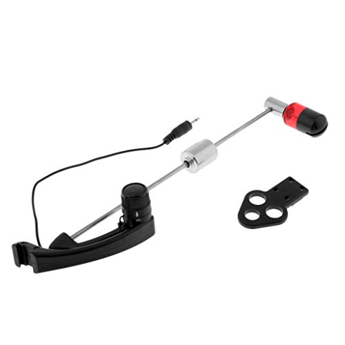 YIJU Indicadores de Alarmes de Mordida de Pesca de Carpa LED Indicador Piscando Cabides de Bobina -