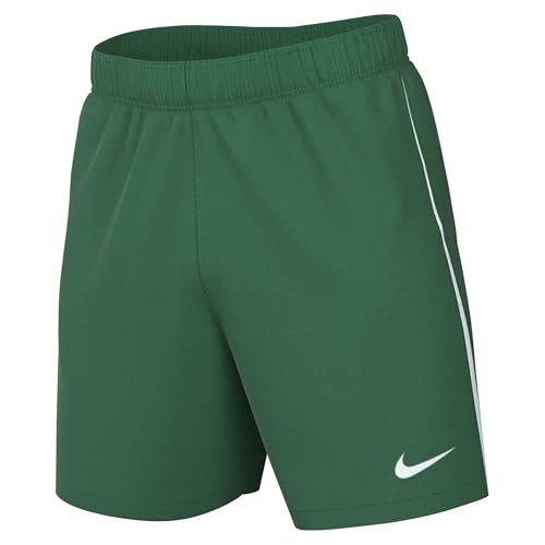 Nike Knit Soccer Shorts M Nk DF Lge Knit III Short K, Pine Green/White/White, DR0960-302, M