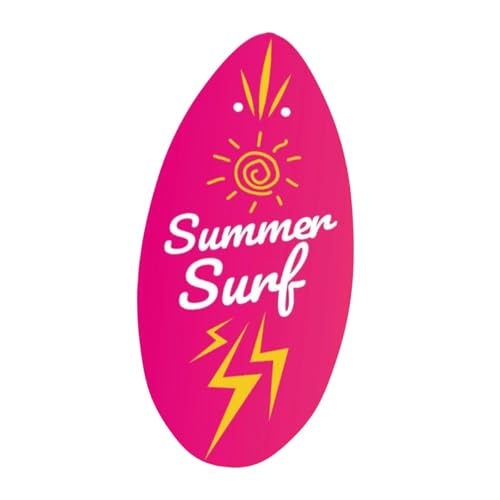Ronyme Tabla de Skimboard de 41 Pulgadas para Uso Recreativo en La Playa, Style C