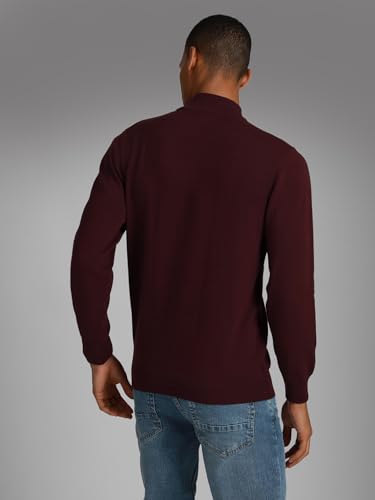 Image of HIGH Star Men's Cotton High Neck Sweater