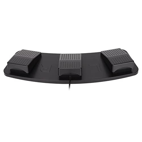 Triple Foot Switch Pedal Foot Pedal Pc Gaming Foot Pedal Ergonomic Triple for Playing Games Factory Testing Triple Foot Switch Pedal USB Triple Foot Pedal Foot Pedal (FS23_PM