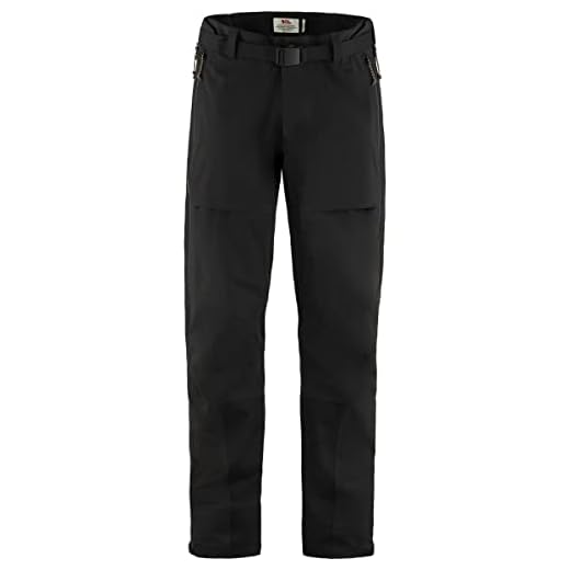 Fjallraven herr Keb eko-skal byxor M sportbyxor Svart L